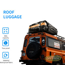 100% Waterproof PVC PRO Car Roof bag Carrier Cargo Storage Touring Overland 4x4
