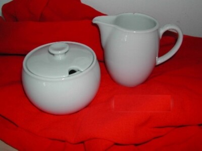 SCHÖNWALD ZUCKERDOSE + GIEßER 0,25 LITER - DIBBERN FORM 98