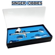 SPAZ STIX SZX50000A Dual Action Gravity Feed Airbrush HRP