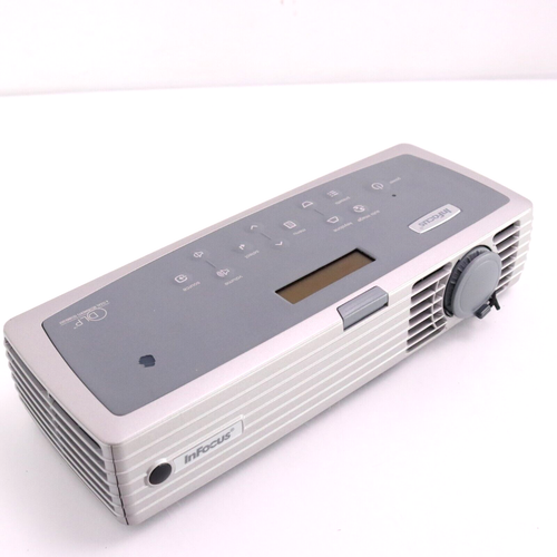 Genuine InFocus LP120 Portable Projector NO Remote w/ Case - Picture 3 of 9