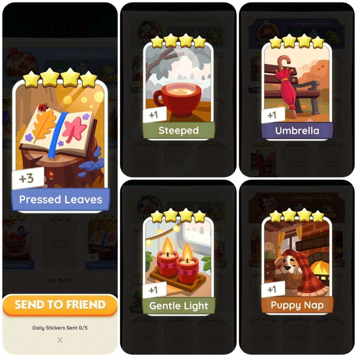 CARTA MONOPOLY GO Il Palco È Tuo 5 ⭐⭐️⭐️⭐️⭐️ SET 24 EUR 4,00 - IT - Foto 4