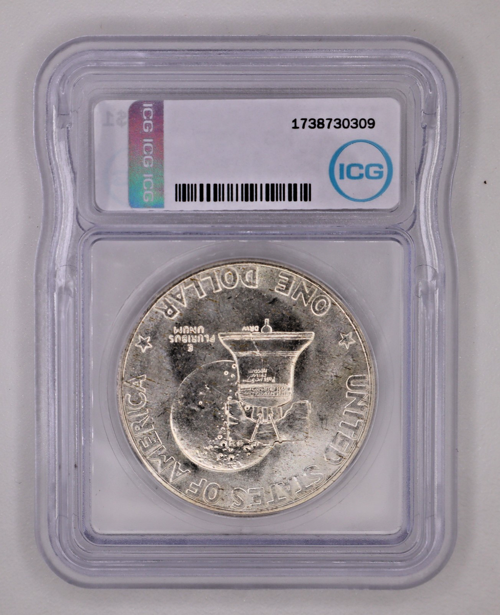 1976-S Eisenhower Dollar – ICG MS67 – 40% Silver – Austin Hutto