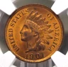 1901 Indian Head Cent Penny 1c NGC MS64 RB #020 Unc BU Red Brown ECC&C, Inc.