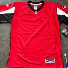 Atlanta Falcons NFL Football Jersey Youth XL NFL Pro Line 365 New Red Blank