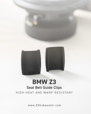 As Seen On Moment Of Zed Bmw Z3 Seat Belt Guide Clips