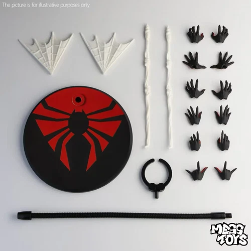 Mess Toys Superior Neighbor Spiderman Octopus Spider 1/12 Action Figure US STOCK image 11