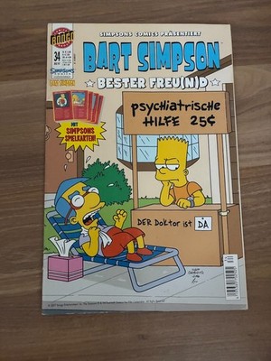 Bart Simpson Comic Nr. 34 - Bester Freund | Simpsons Comics Panini