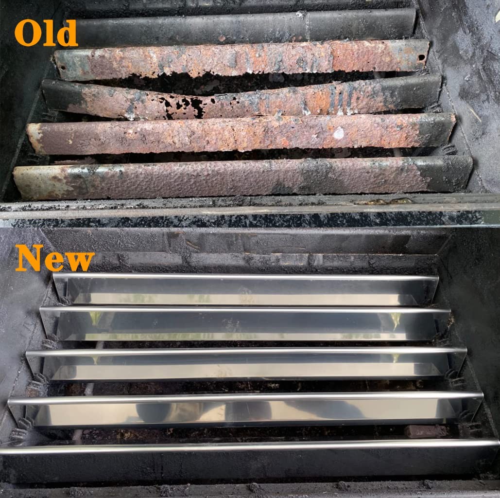 Votenli S753F (5-Pack) 16GA 22.5" Flavorizer Bar 7508 Burners for Weber Spirit