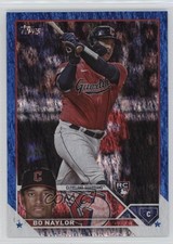 2023 Topps Series 2 Blue Foil /999 Bo Naylor #421 1kt5