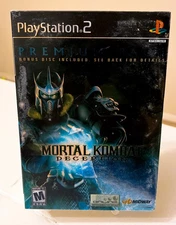 Mortal Kombat Deception Sub Zero Premium Pack PS2 (NEW FACTORY SEALED)