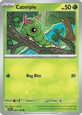 Caterpie - 001/159 - Common - Near Mint