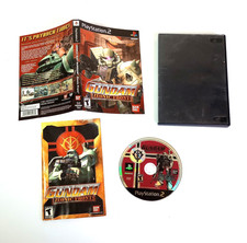 Mobile Suit Gundam: Zeonic Front Sony PlayStation 2 PS2 CIB - CLEAN DISC