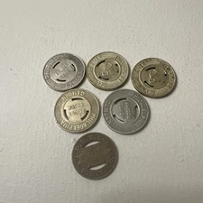 Vintage PTC Delaware River Bridge Line Philadelphia Camden Bridge Transit Token