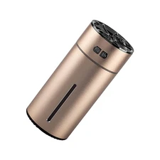 Gold Aluminum Waterless Aroma Diffuser Waterless Essential Aroma Oil Diffuser G