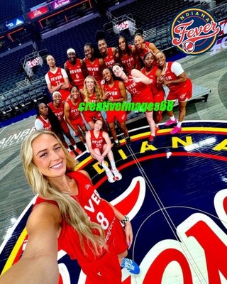 Caitlin Clark  Sophie Cunningham WNBA All-Star  Indiana Fever  TEAM 8x10