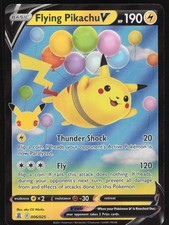 Flying Pikachu V Ultra Rare Holofoil 006/025 NM Celebrations Pokemon Card