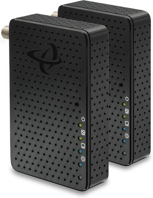 HTEM5 Moca 2.5 Network Adapter 2-Pack - Boosts Network via Coax, Up to 2.5 Gbps