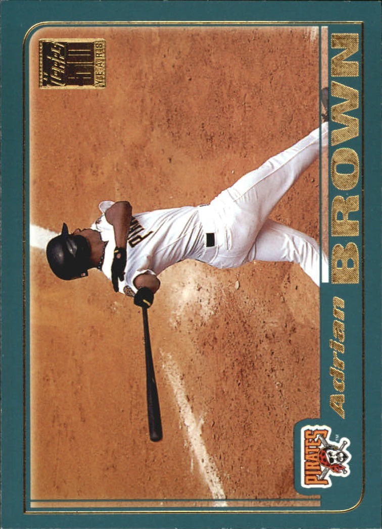 2001 Topps Baseball Card #427 Adrian Brown