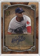 2013 Topps Supreme Stylings Orange 6/15 Felix Doubront #SS-FD Auto y0i