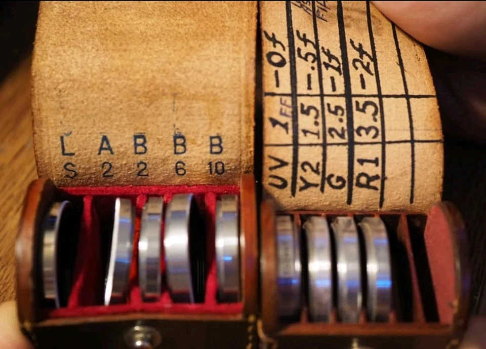 Walz & Kenko Vintage Color Filters For Black&White Photography 30mm - Image 2 of 3