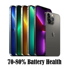 Apple iPhone 13 Pro 256GB Unlocked - Low Battery 70-80%