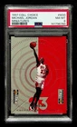 Michael Jordan #M30 1997 Collectors Choice Miniatures Card Graded PSA 8 NM-MT