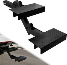 Hitch Step 2 Receiver Adjustable Height Foldable For Trucksuvcamper Hitch Step 2 Receiver Adjustable Height Foldable For Trucksuvcamper