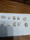 COLLECTION OF 10 DIFFERENT UNION & CONFEDERATE CIVIL WAR BULLETS  location mark