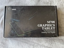 Ugee M708 Black Micro USB Connect Graphic Pen Tablet With Stylus - USED