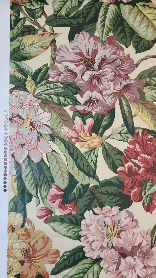 Kravet - Azalea - 100% Algodón - Multicolor - 6 y 1/2 yardas x 54" - Por yarda Foto 2 de 4