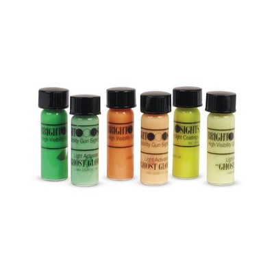 Truglo Glo Brite High Visibility Paint Kit Gun Sight Coatings 6 Colors TGTG985B