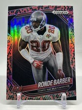 2025 Panini Prizm Black Base Set Snakeskin #143 Ronde Barber RARE SP Buccaneers
