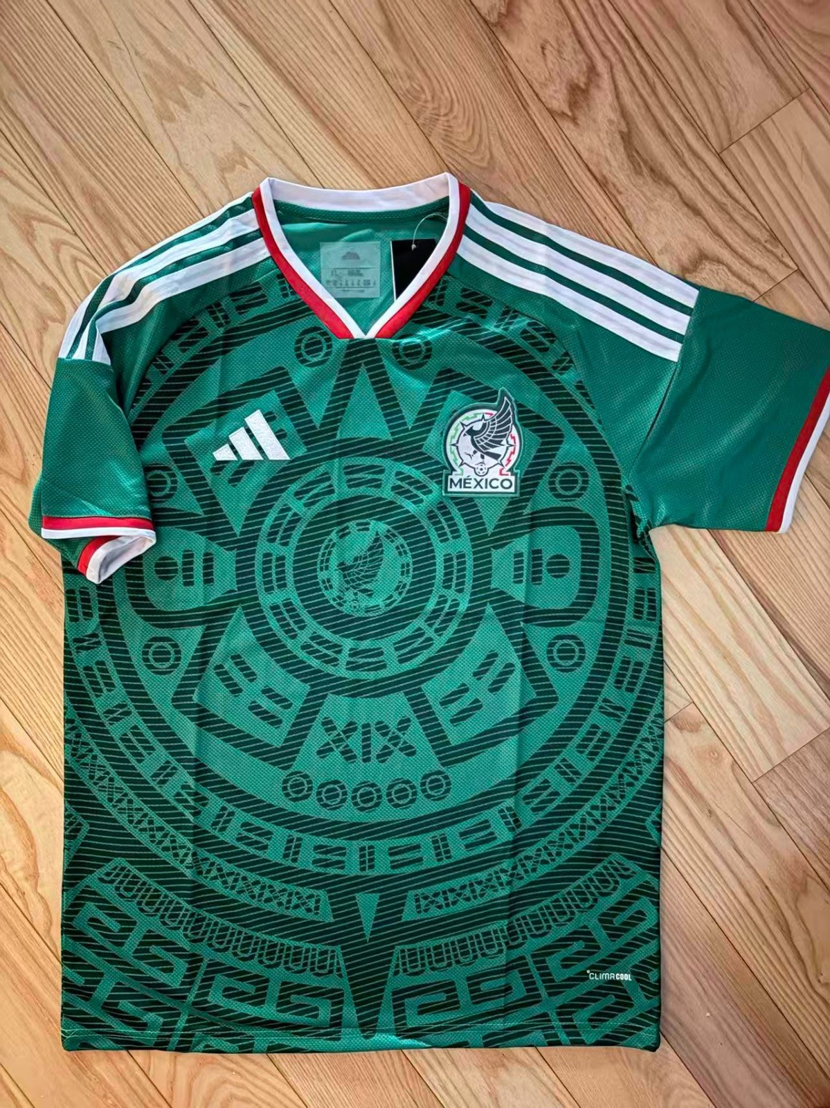 New Mexico Jersey 2026 Fan Version Home Selección Green Men's Size S-XXL