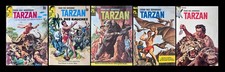 5 x Tarzan ( Heft 1,2,3,5,8 ) BSV Verlag - 5 schöne Grossbände von 1965/66