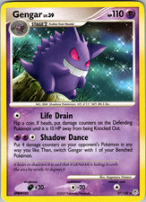 Gengar 27/130 Rare Diamond & Pearl Pokemon LP on eBay