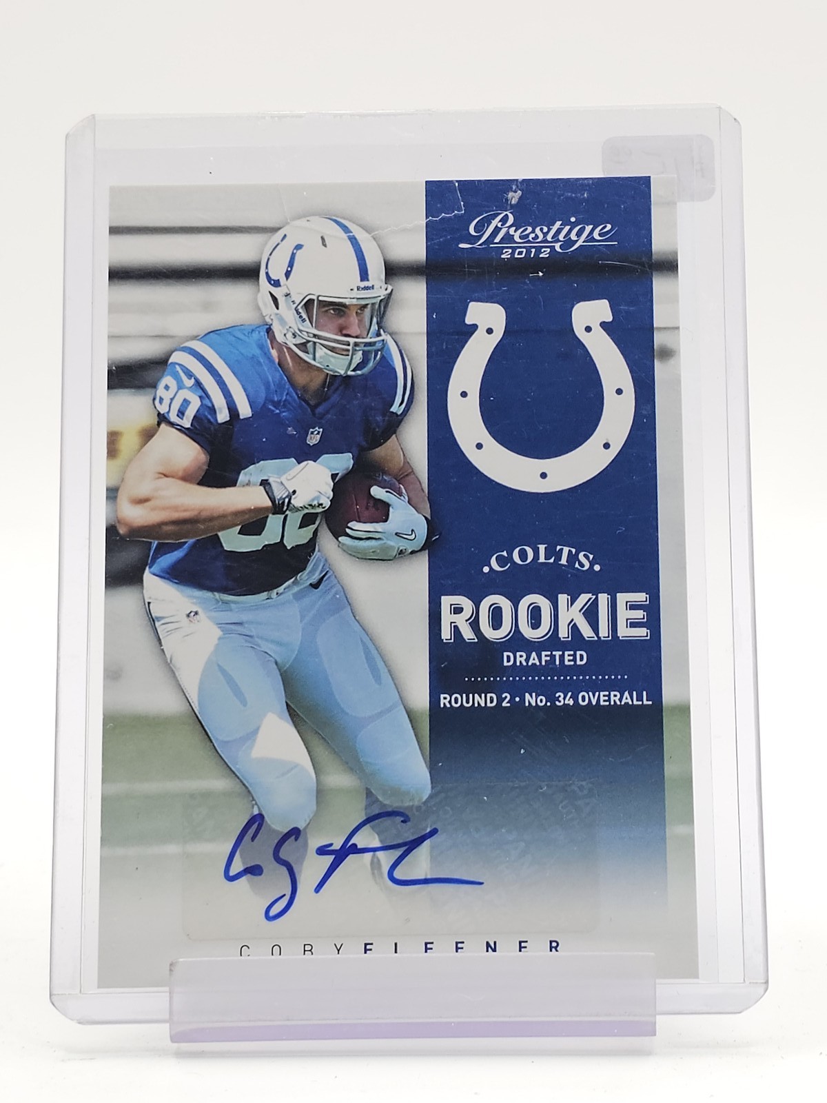 Coby Fleener Panini Prestige #264 Autograph