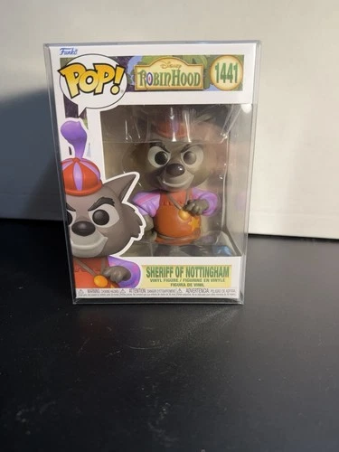 Funko POP Disney Robin Hood Sheriff of Nottingham #1441 W/ Pop Protector