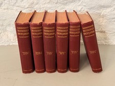 Harmsworth Household Encyclopedia 6 Vol Set 1950s Illustrated Vintage Books