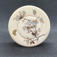 Japanese Shibayama inlaid Box Trinket Box Meiji Period