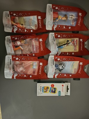 Tonies Disney Starter Set with Tonie 7 pc Character Bundle and Carry Bag