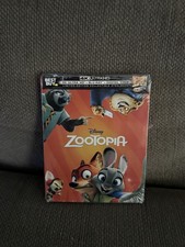 Disney's Zootopia 4K/Blu-Ray Best Buy Exclusive Steelbook New Sealed