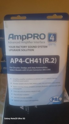 PAC AP4-CH41 R.2 Advanced Amplifier Integration Interface Module Dodge Ram Jeep