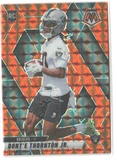 Dont'e Thornton Jr. 2025 Panini Mosaic Mosaic Orange #369 #/199