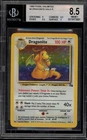 Pokemon Dragonite Fossil Unlimited Holo Rare #4 BGS 8.5