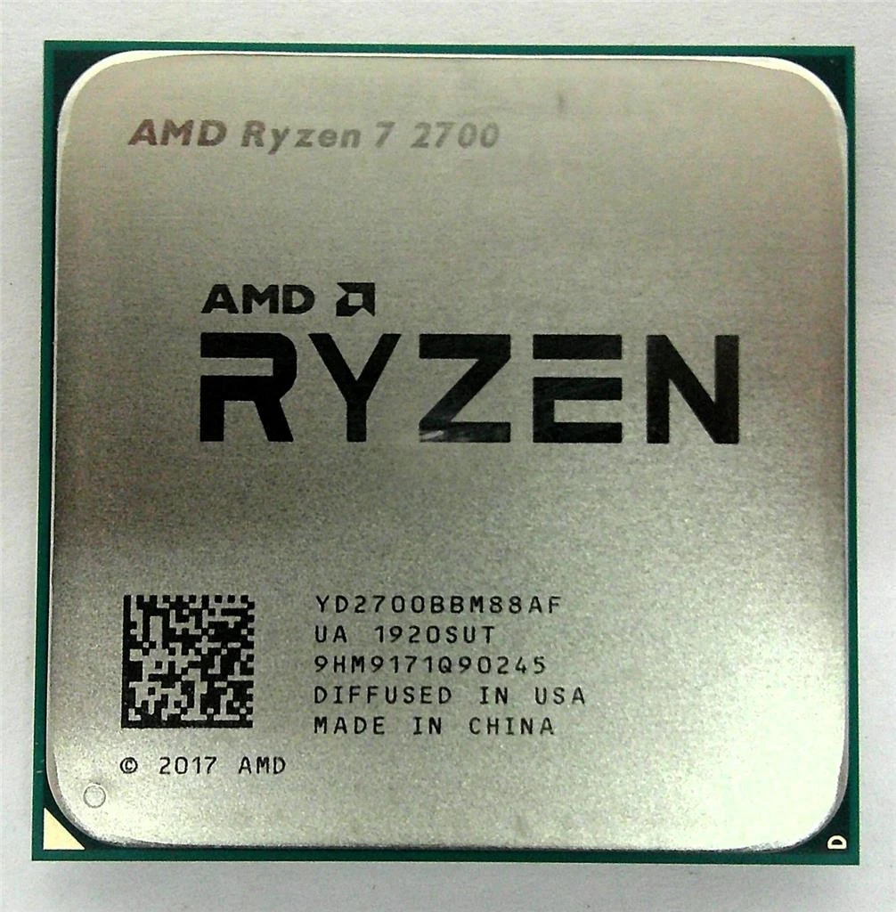 Ryzen 7 AMD Ryzen 7 2700 Processor Model Computer Socket AM4