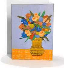 Original Floral Mixed Artwork