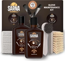 Sarna Glove Conditioner Kit – Includes Cleaner, Soft & Hard Brushes, Microfiber 