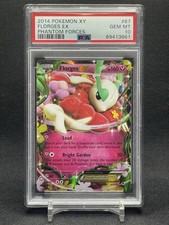 Pokemon XY Phantom Forces Florges EX Holo Rare 67/119 PSA 10 TCG CCG Card POP 16 on eBay