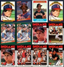 1986 Cleveland Indians (106) Card Lot - Running Low – Final Chance to Order T...