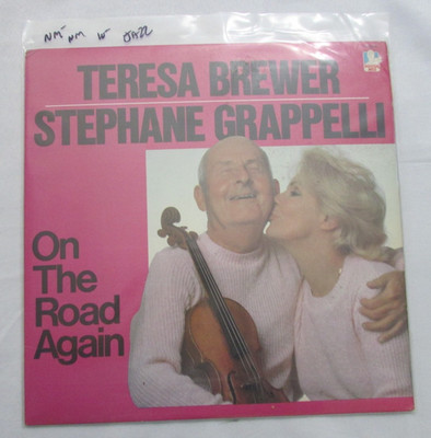TERESA BREWER STEPHANE GRAPPELLI JAZZ NM-/NM VINYL LP L20